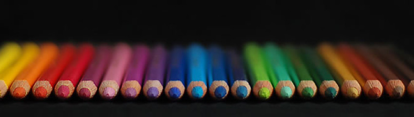 crayons in aline