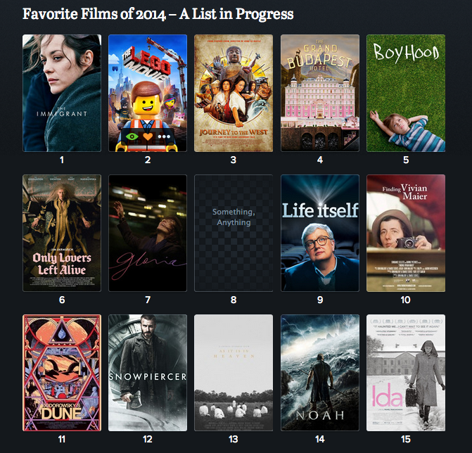 Overstreet's Favorite Films of 2014 — So Far