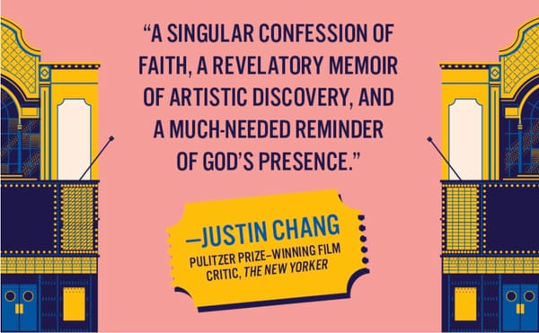 Book Report #2: What another reader says about Lost & Found in the Cathedral of Cinema